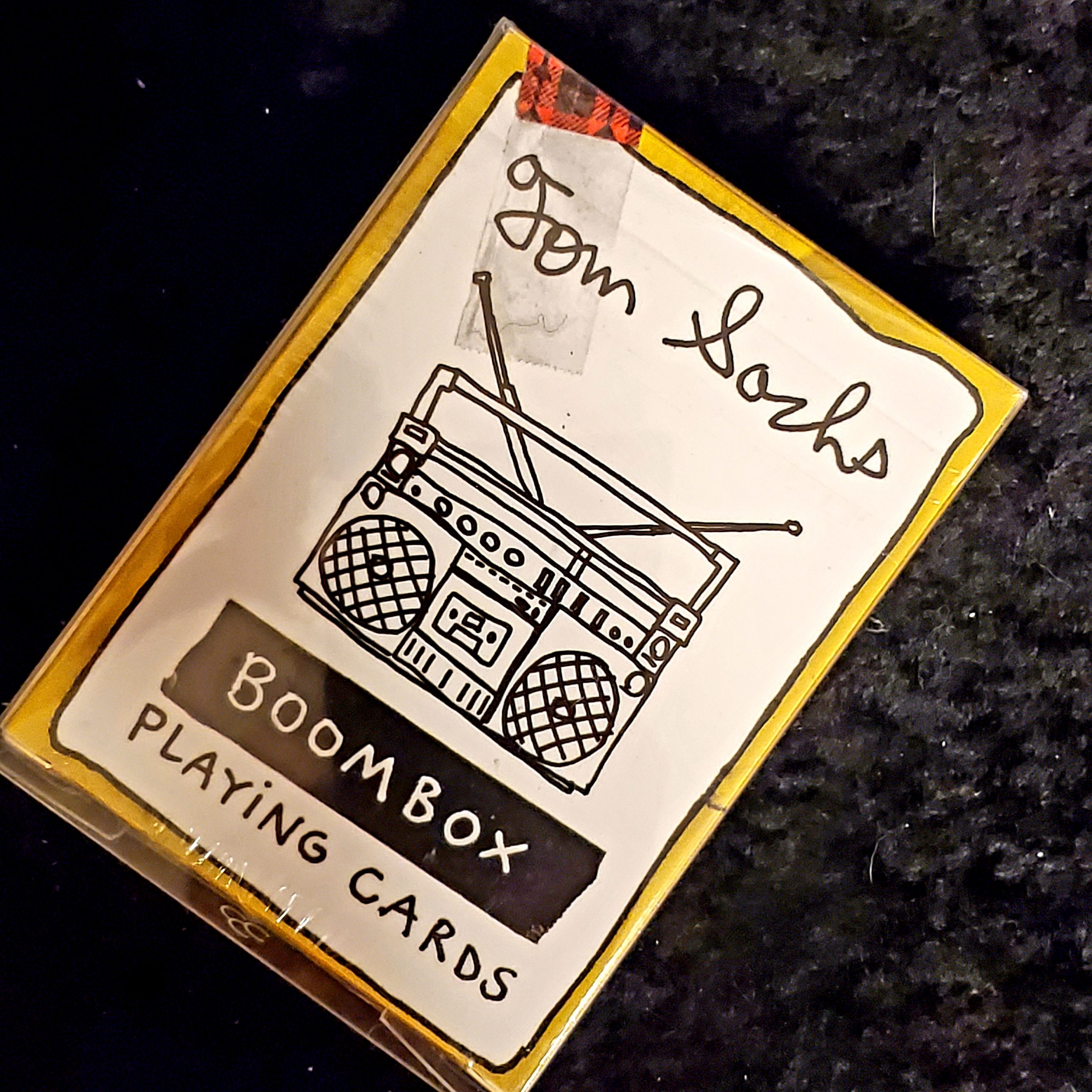 Boombox Playing Cards Tom Sachs only 666 Made Limited Edition Cards