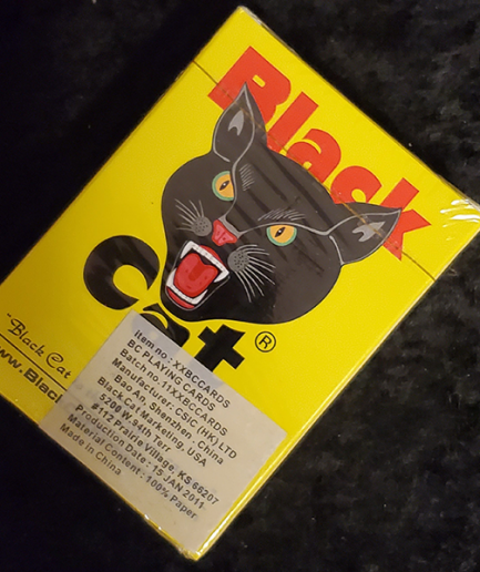 Black Cat Playing Cards
