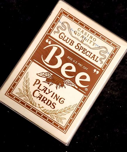 BROWN Bee WYNN Casino Playing Cards Deck ICON Jumbo Tech Art Ohio Made