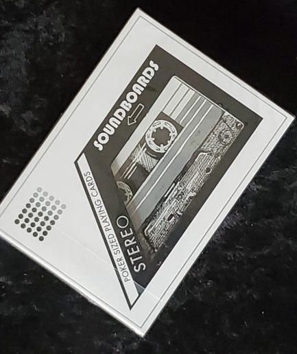 Soundboards V3 Midnight Playing Cards By Riffle Shuffle