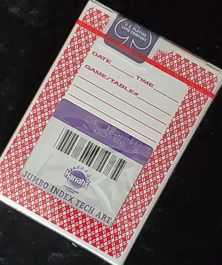 Harrahs Vintage Casino Playing Cards Aristocrat Purple