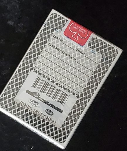 Rare MINDPPLAY Bally Casino Playing Cards Bee Cambric Finish Black