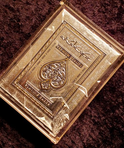 Arabesque Silver Playing cards by Lotrek