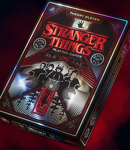 Stranger Things Playing Cards by theory11